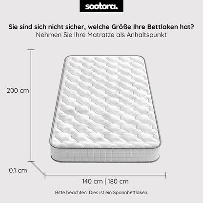 Bambus Bettlaken mit Gummiband